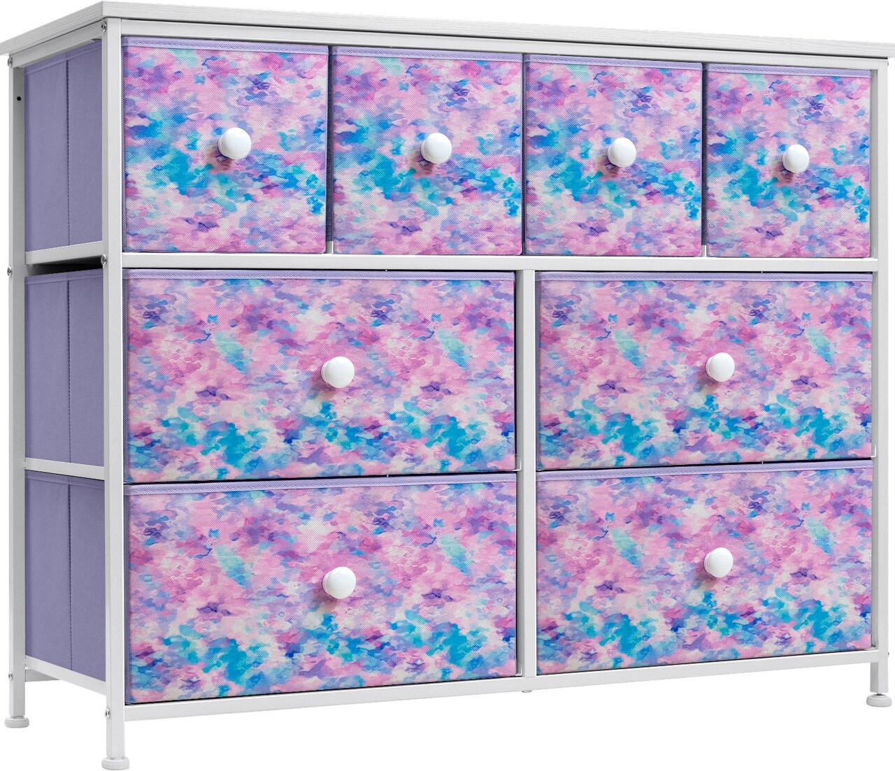 Sorbus 8 Drawers Chest Dresser with Knob Handle - Great for Household Storage and Organization